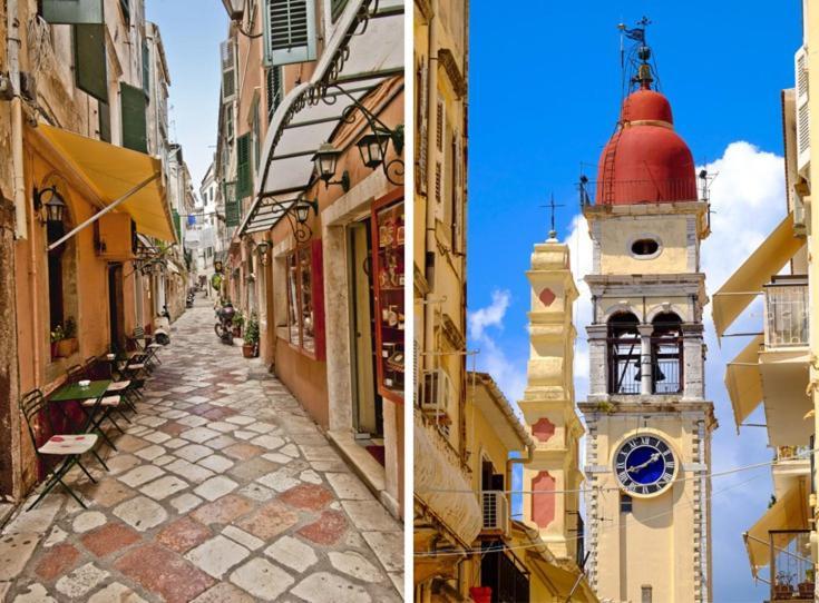 Sole E Luna Studio - Corfu Old Town Exterior foto